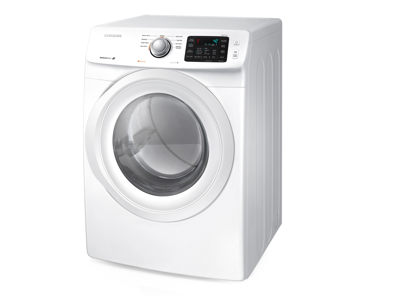 Model: DV42H5000GW | Samsung DV5000 7.5 cu. ft. Gas Dryer 